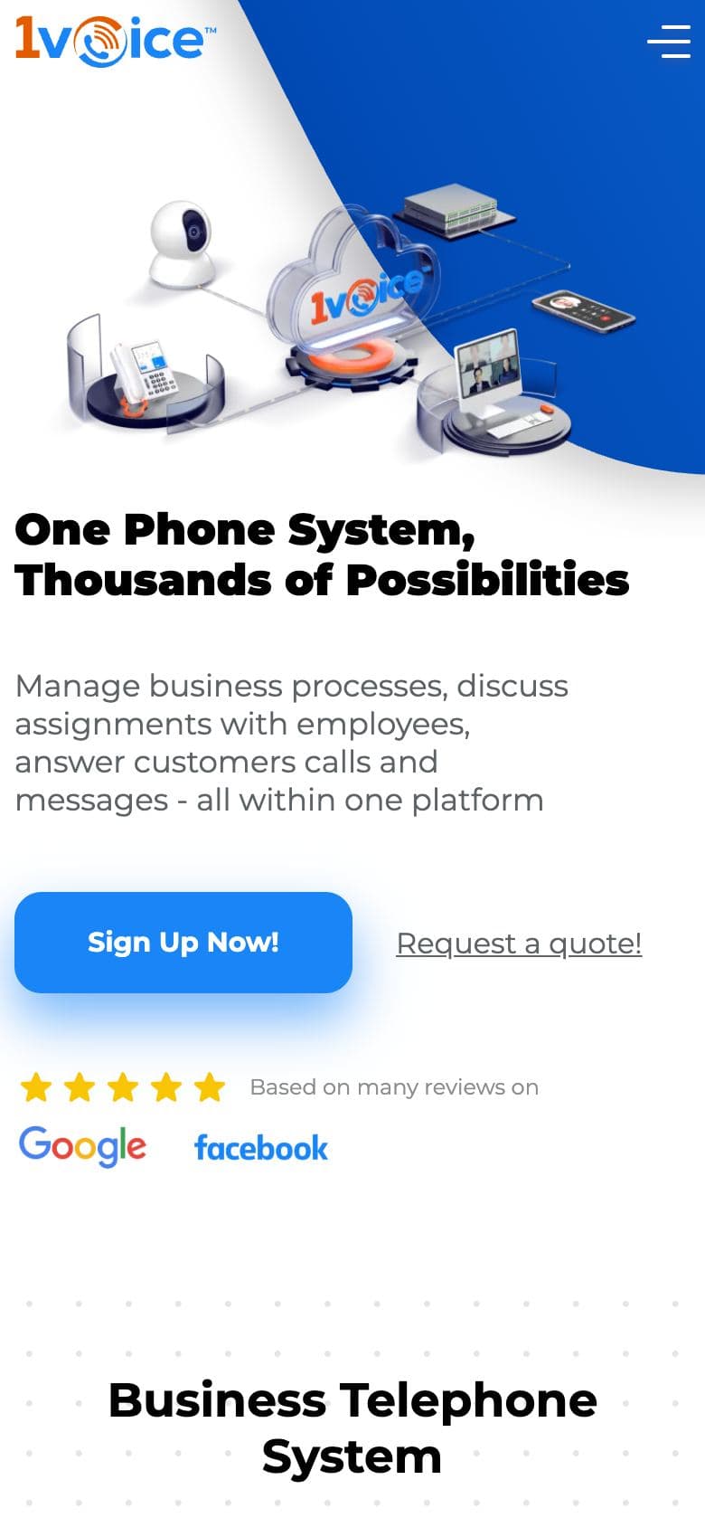 1Voice mobile 1