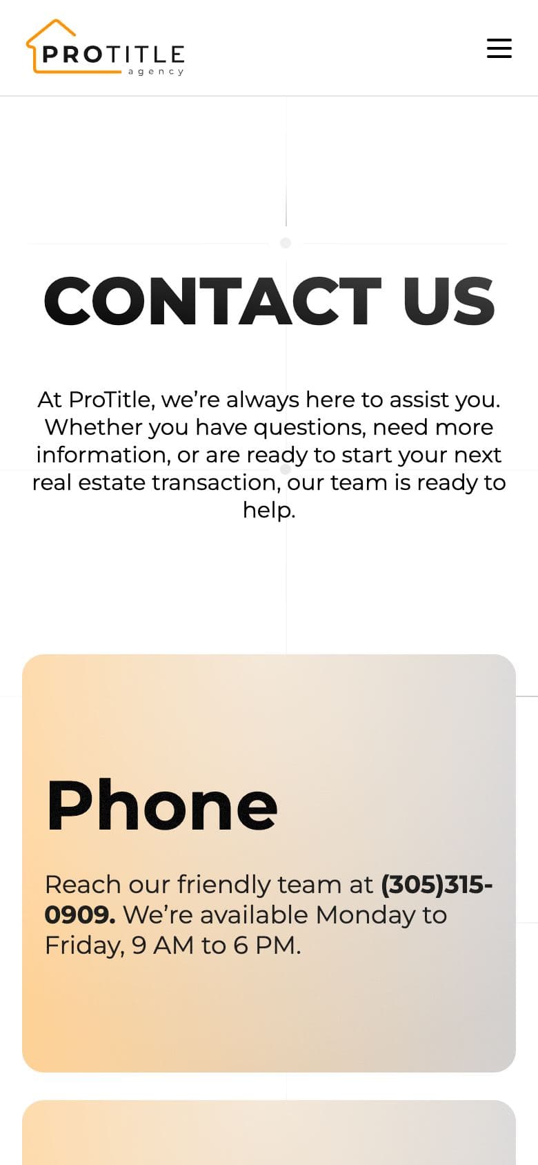 ProTitle Agency mobile 2